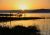 V�chod slunce u jezera Baringo