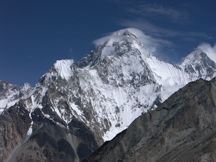 Gasherbrum IV 7795 m & Gasherbrum III 7752 m 