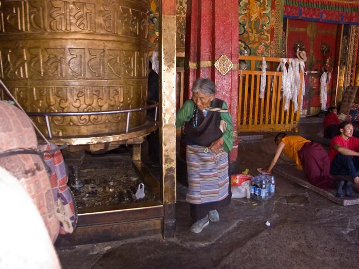 Vstup do kltera Jokhang