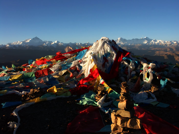 Everest a Cho Oyu, Pang-la pass (5120m)