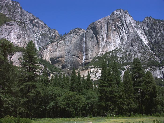 Yosemitsk vodopd, peven 800m
