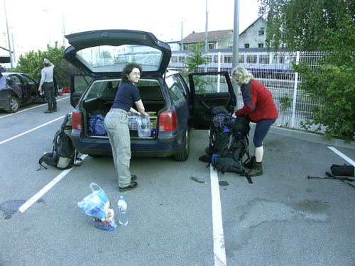 P��prava na cestu - Le Fayet 580m