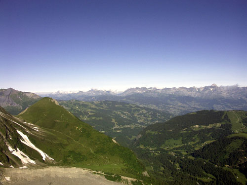 Panorama II z le Nid d Aigle 2372m