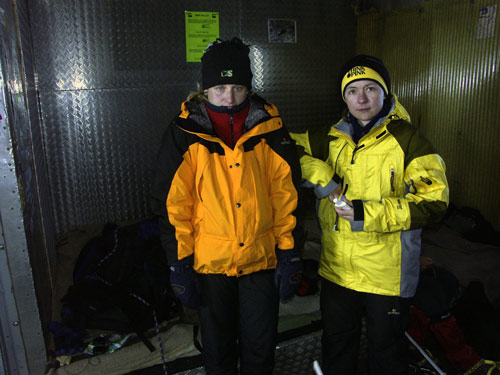 Poas ns pimlo k stupu na Vallotku 4362m