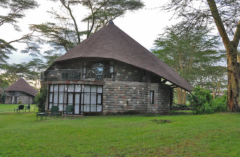 Resort na behu jezera Naivasha