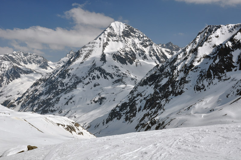 Pohled na Schrankogel