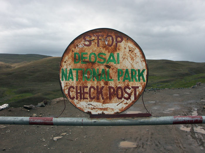 Vstup do nrodnho parku DEOSAI