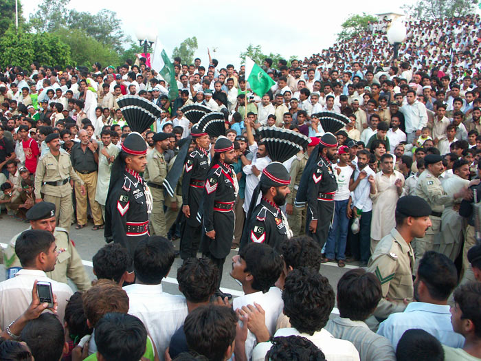 Ceremonil na Pakistnsko-Indick hranici