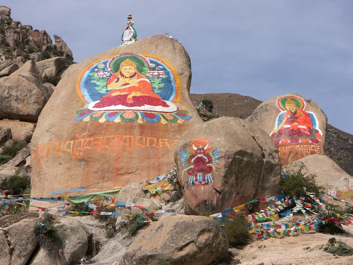 Kora kolem kltera Drepung