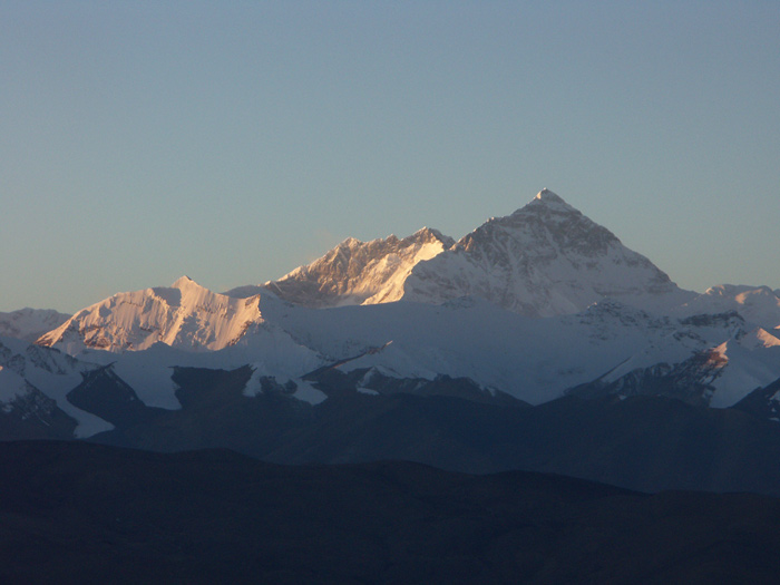 Everest 8848 m a Lhotse 8516 m