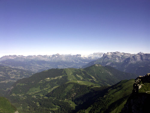Panorama III z le Nid d Aigle 2372m