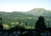 Pohled od stanice zubaky - Tramway du Mont Blanc