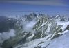 Severo-zpadn pohled z Aiguille du Gouter