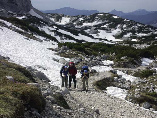 Posledn pohled na Dachstein