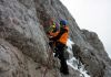 Ferrata vedouci k vrcholu Dachsteinu